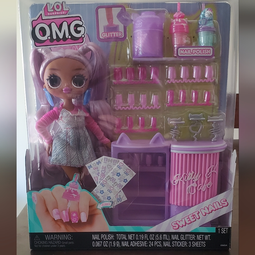 New L.O.L SURPRISE O.M.G. Sweet Nails